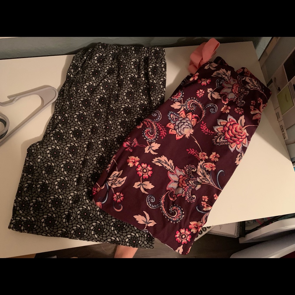 SOLD — Bundle of pajama pants!